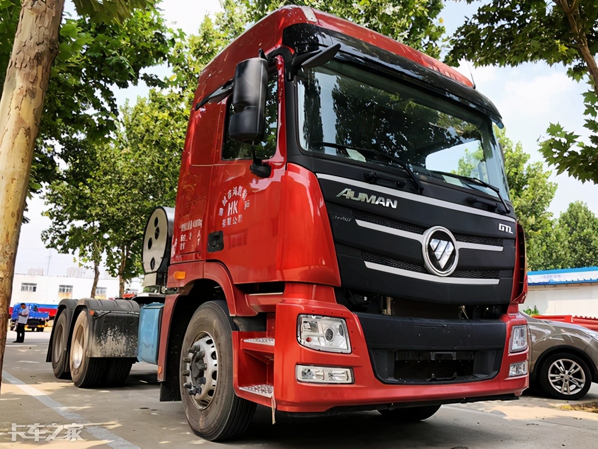 搭载潍柴13l燃气机,满足国六排放,福田欧曼gtl潜力不一般