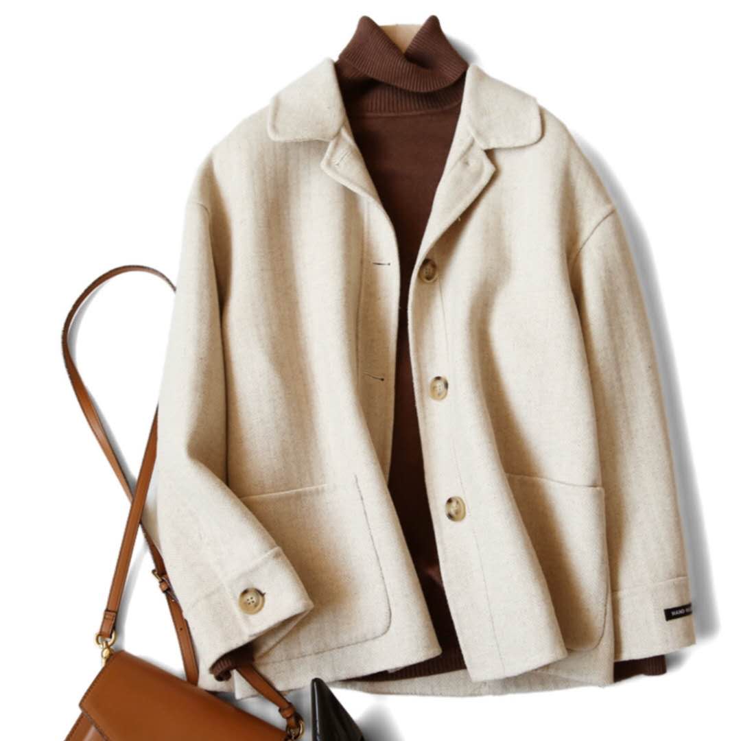 呢子大衣图片(呢子大衣)