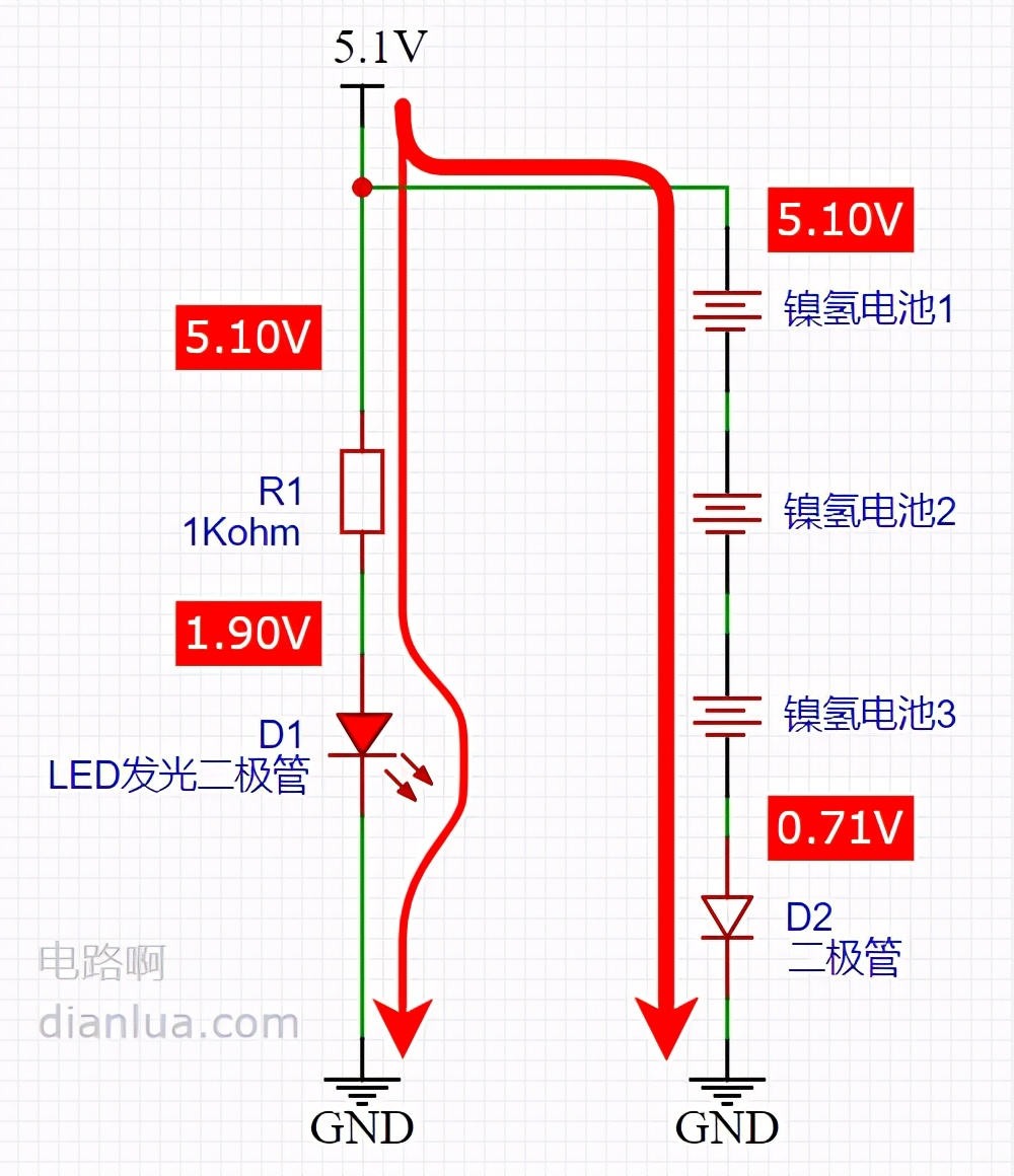 充电器电路图及原理详解拆解镍氢电池充电器