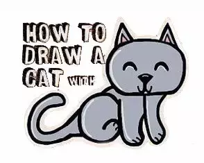 画一只猫，竟然这么简单