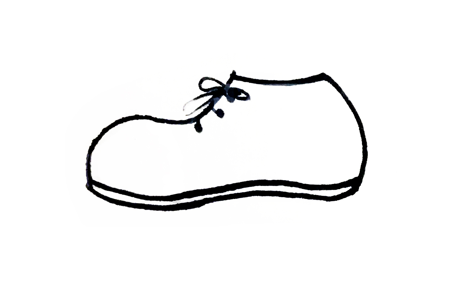 5.最后加上鞋跟.七,大头鞋1.画出鞋子的轮廓,像个小船一样.2.