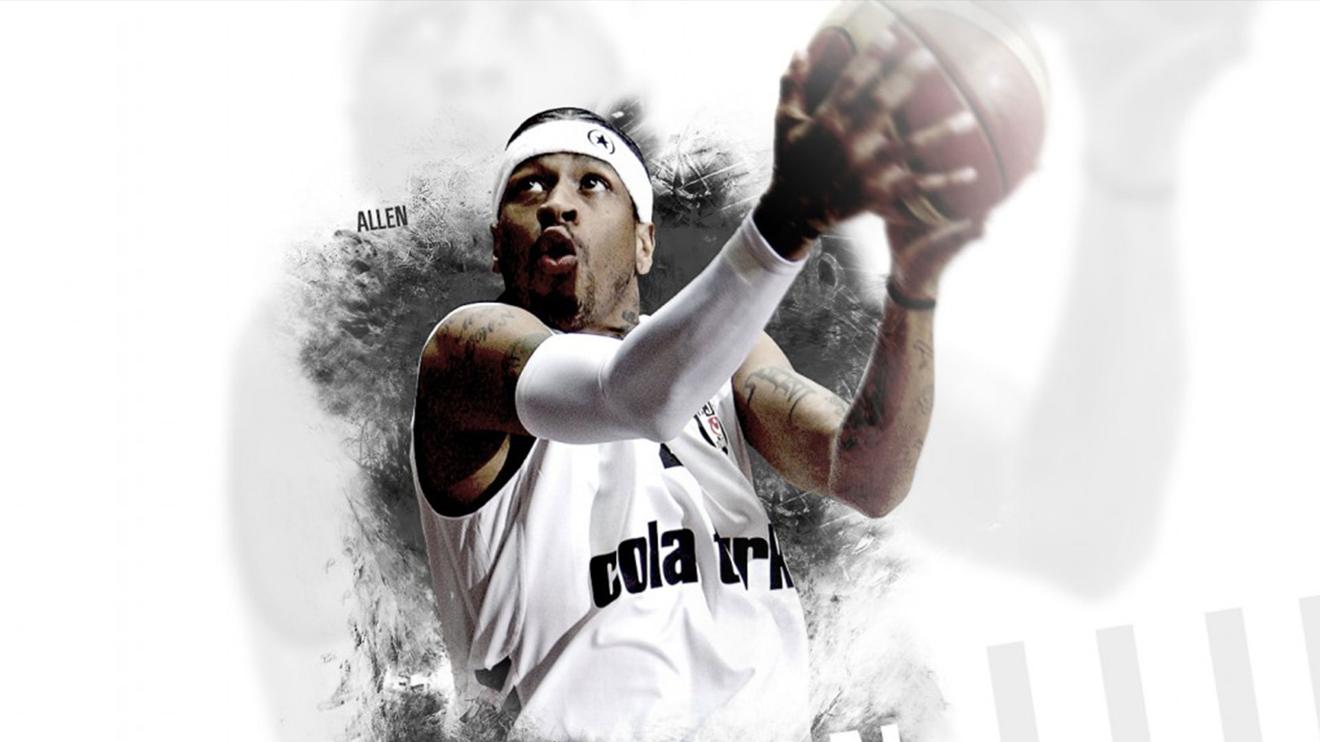 8,艾弗森,常规赛四次得分王,生涯场均26.