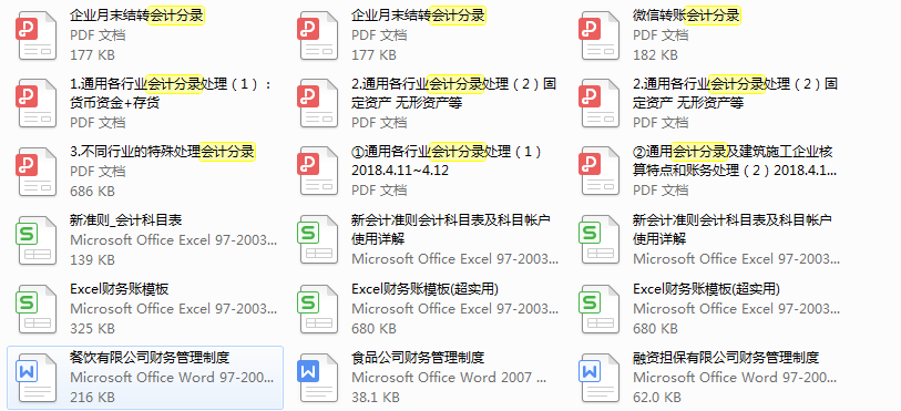这些会计基础知识（分录汇总），就是财务总监也不敢放下，快收好