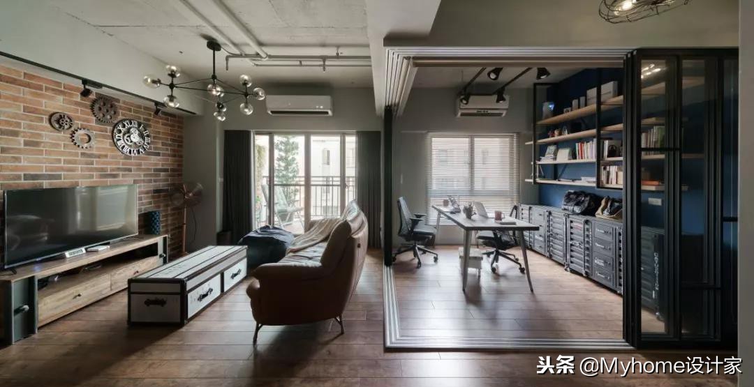 你改造想用的黑框玻璃隔断，淘了81张美图