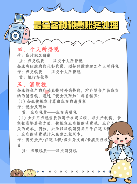 干货满满！最全各种税费的账务处理，你都了解了吗？快快收藏吧
