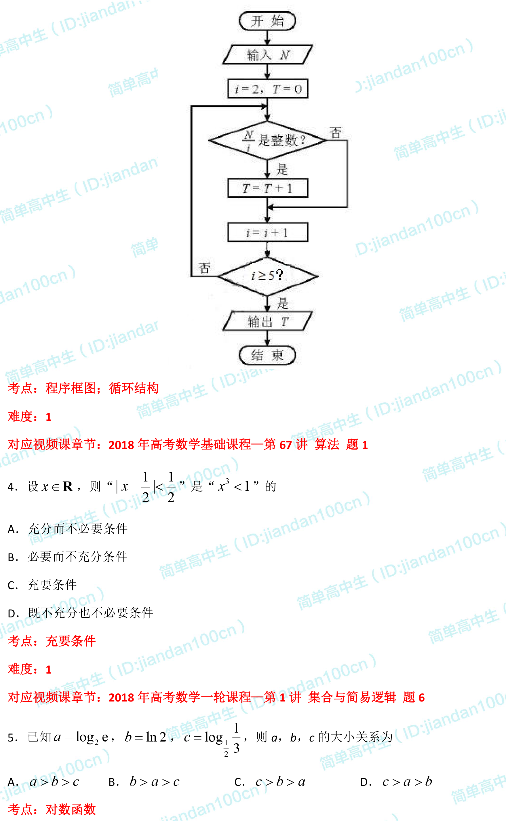 必刷题丨2018年高考理数「选择题」真题汇总，可领电子版