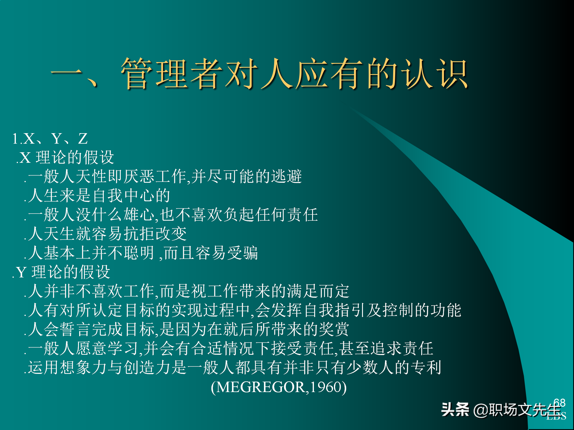 管理者应具备的态度与意识：92页MTP中层经理人员培训课件