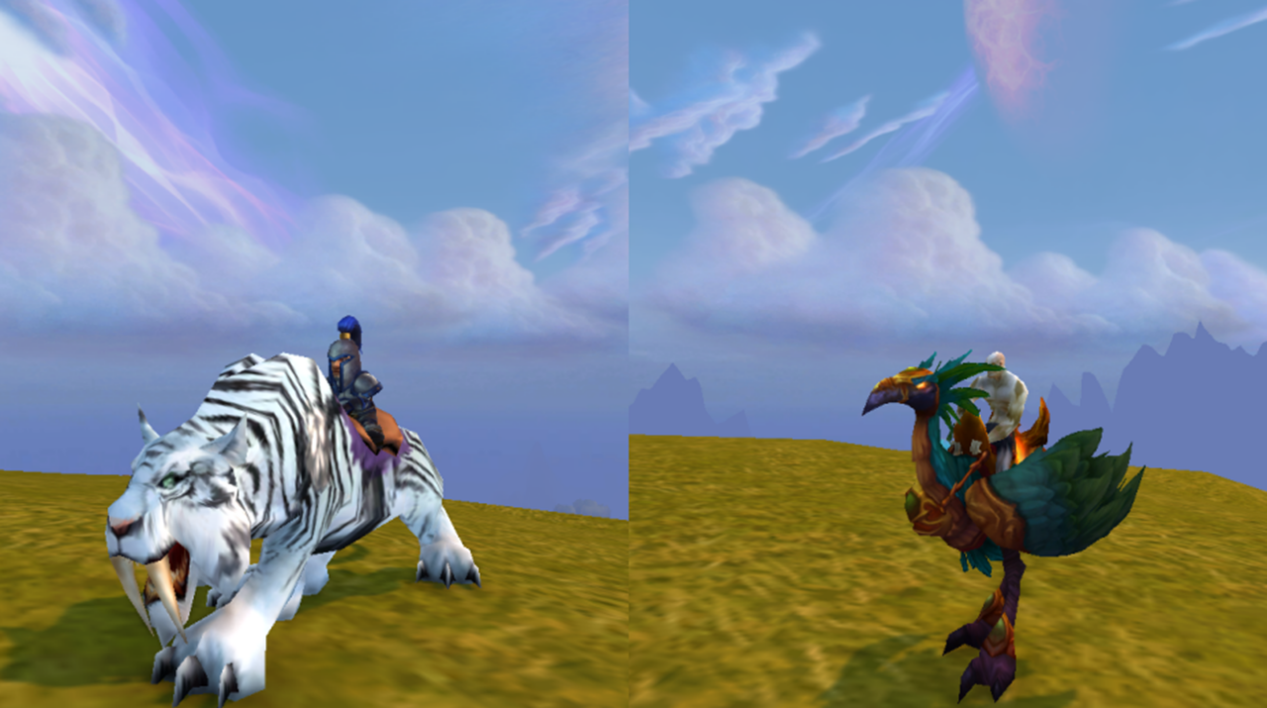 魔兽世界人类坐骑,魔兽人类坐骑有几种_2u手游网