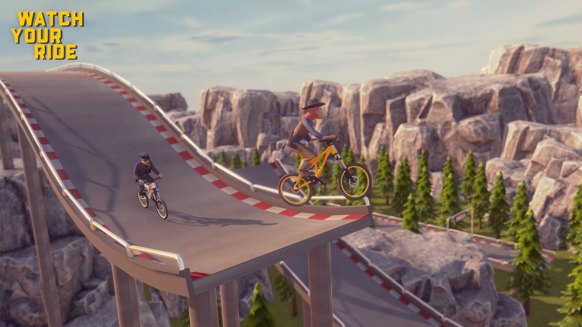 《Watch Your Ride - Bicycle Game》：一款自行车模拟竞速类游戏