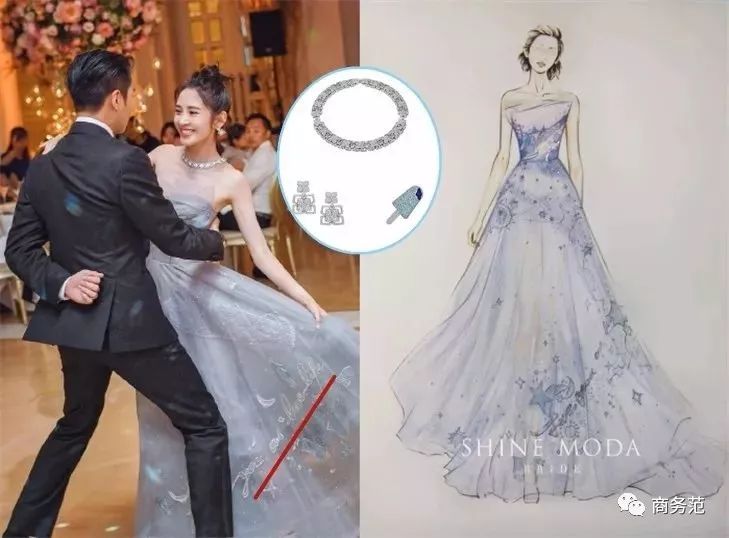 朱珠婚礼戴Tasaki，新郎戴百达翡丽，结婚珠宝腕表怎么配？