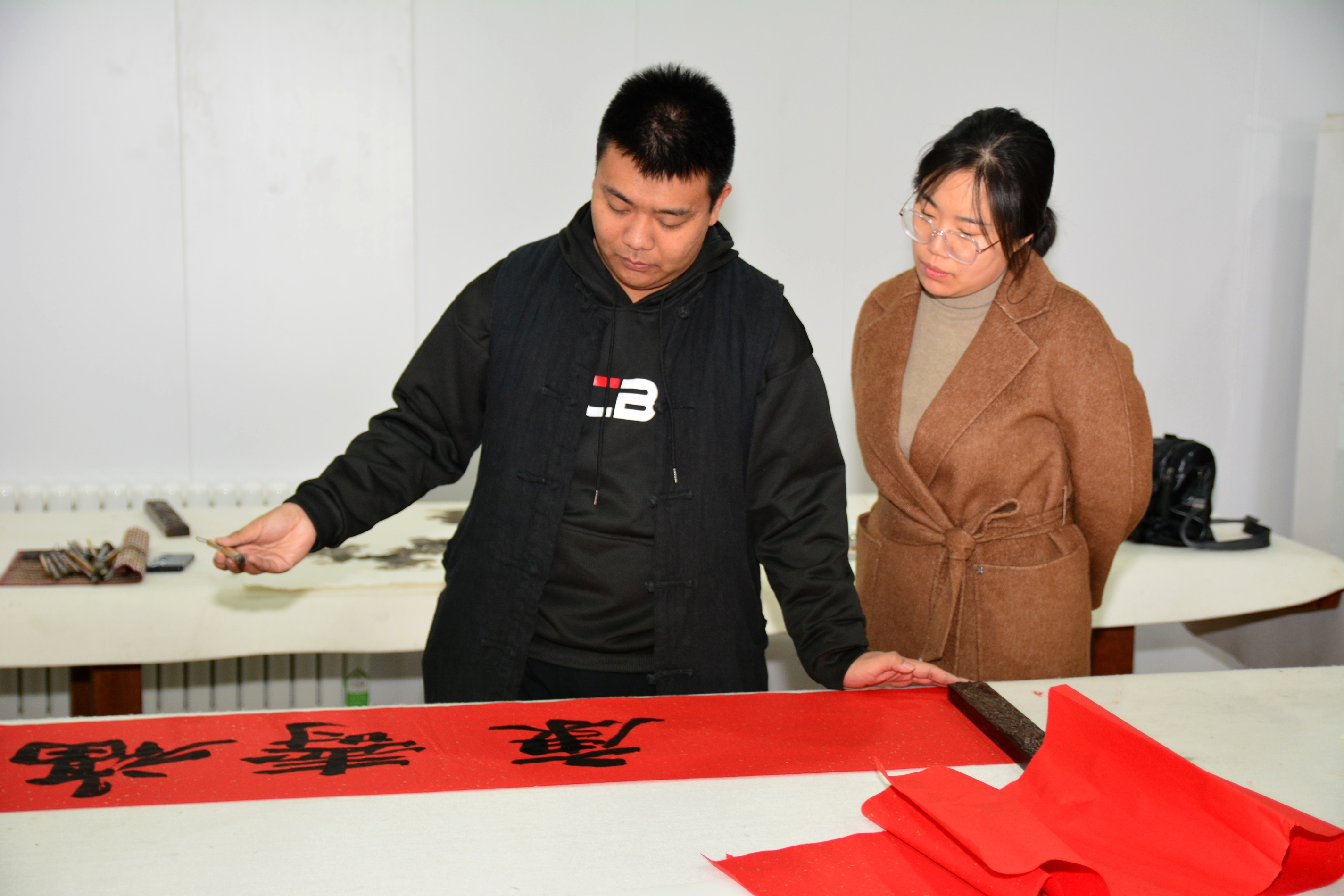 书画名家齐聚温书强画家工作室雅集
