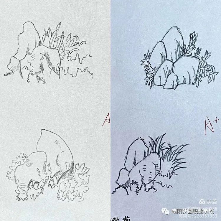 咸阳梦圆职业学校——学生绘画作品展