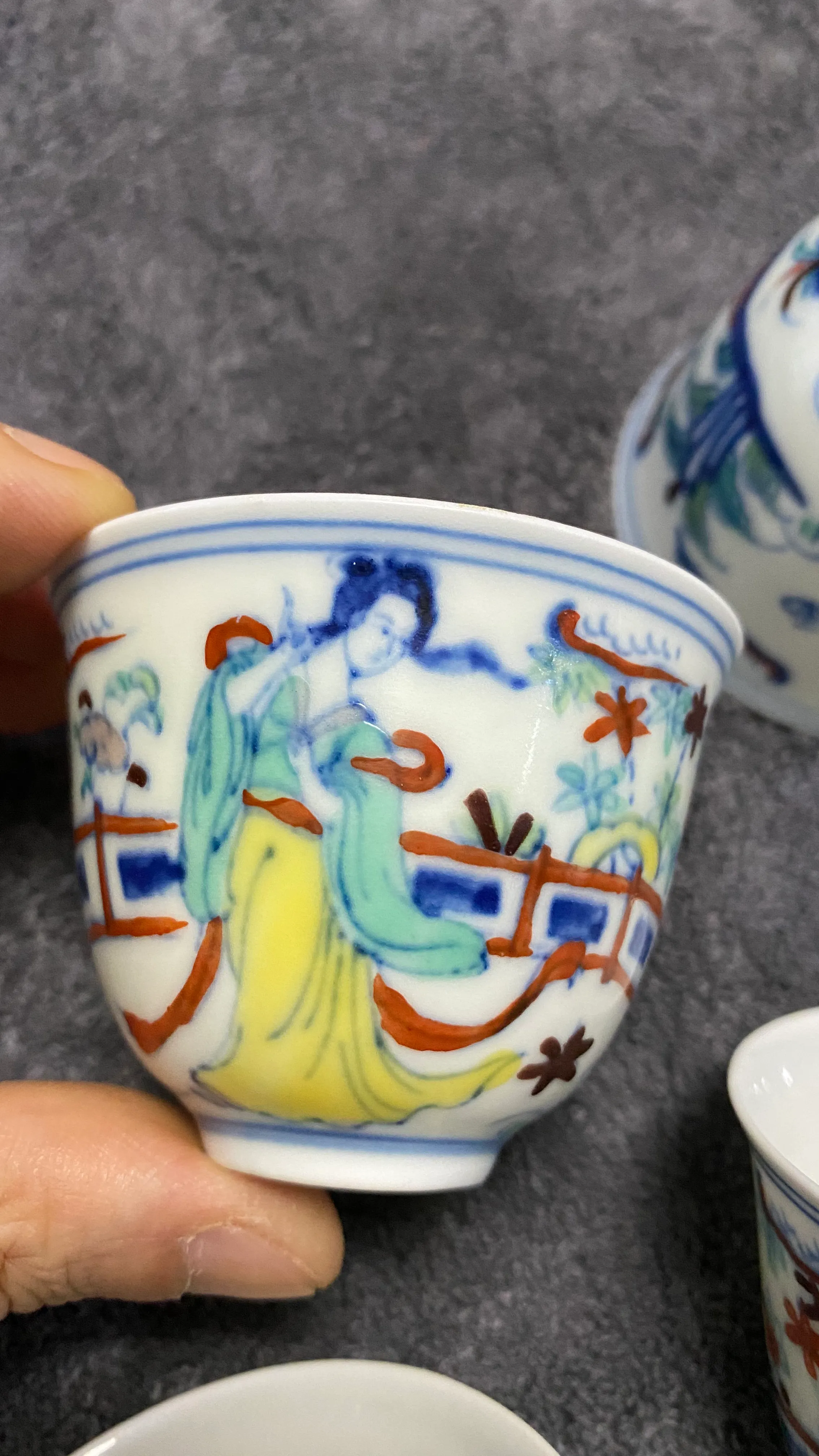 大明成化斗彩瓷器鉴定要点分享~成化真品打样!