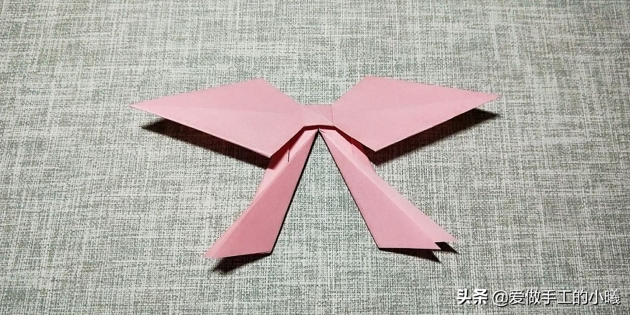 漂亮蝴蝶结贺卡手工，简单易学又别致，送人满满心意