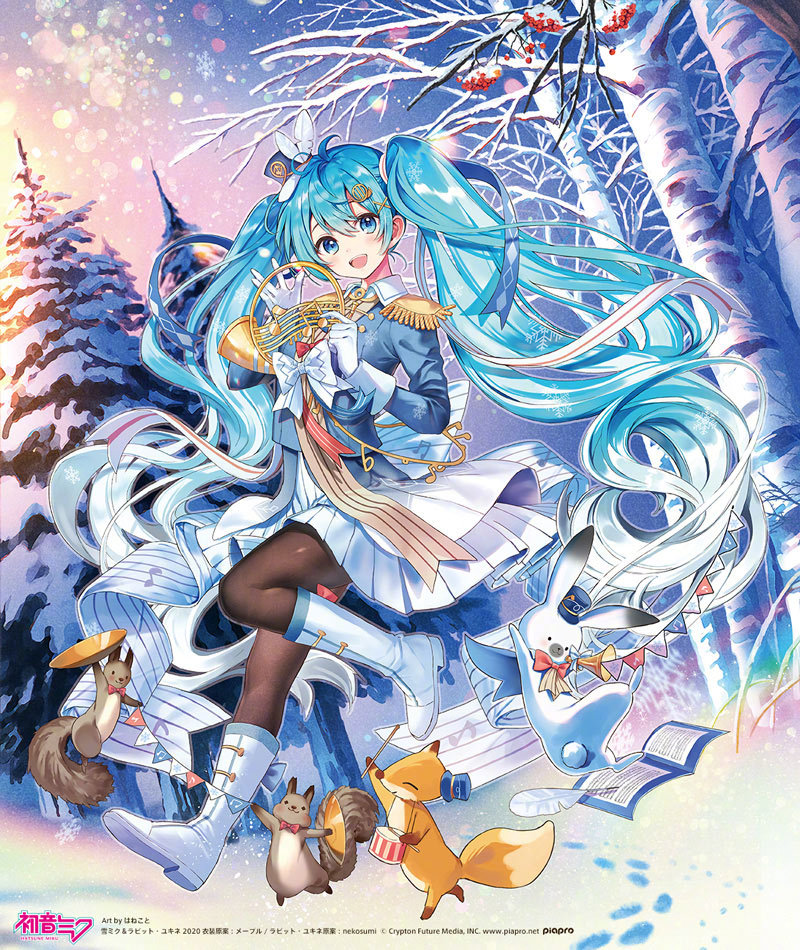 初音未来2019雪初音演唱会雪初音和初音未来的区别