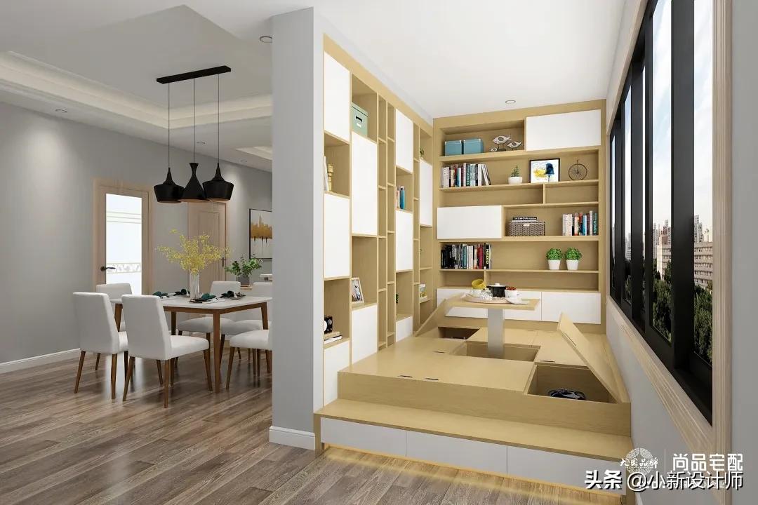 兒童空間設計22個榻榻米設計，不只是書房，客廳、陽台和兒童房都能裝