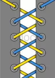 鞋带打结（鞋带打结方法图解）