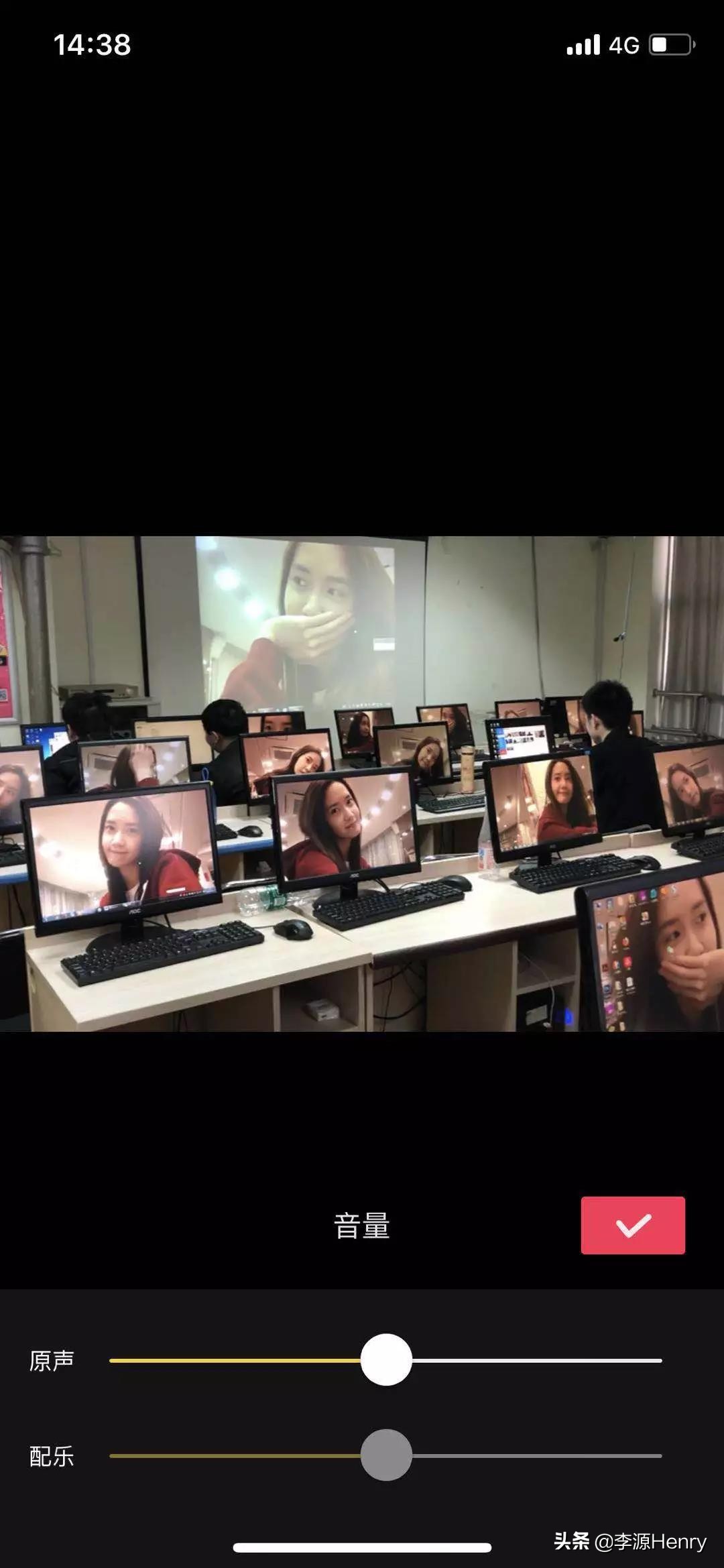 录制视频上传抖音众多音乐随你换