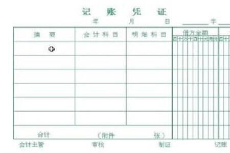 如何填制记账凭证
