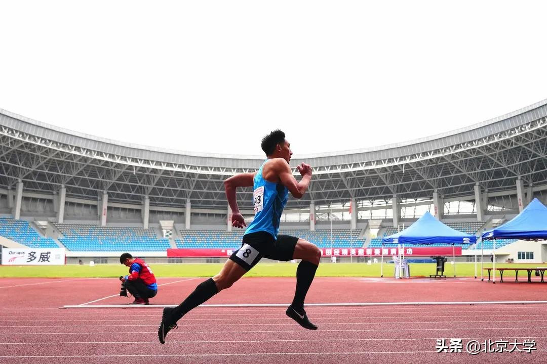 全运会上的北大学子!