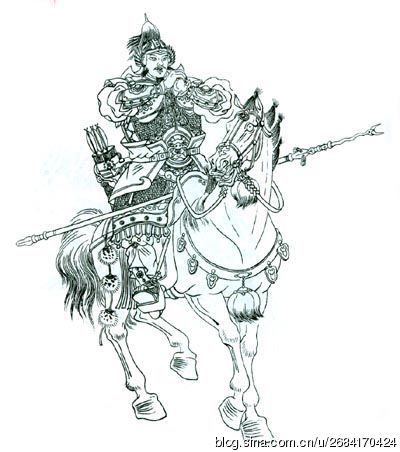 白描水浒三十六天罡星