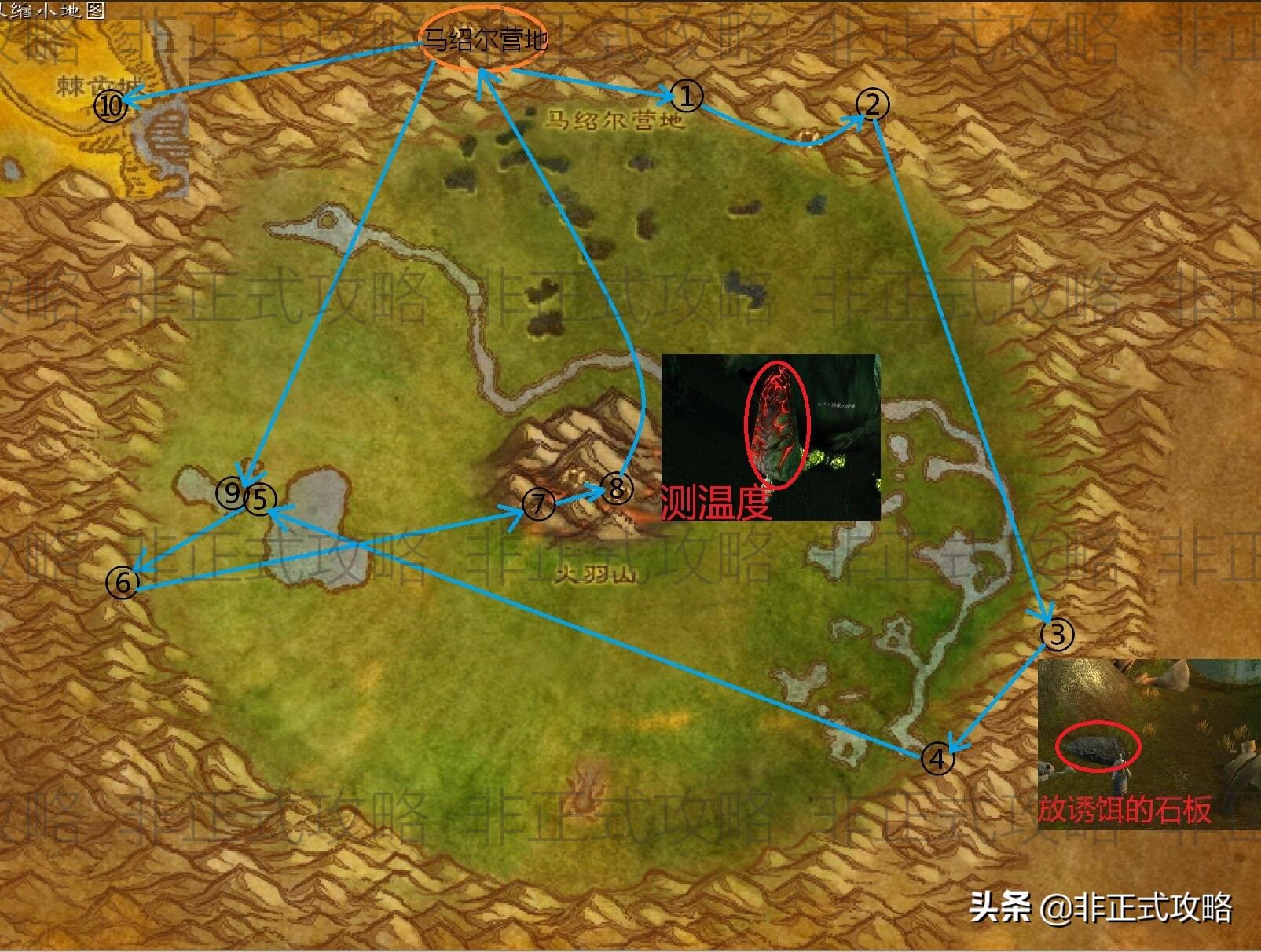 魔兽世界怀旧服1~60级练级任务攻略——中立区（安戈洛环形山）