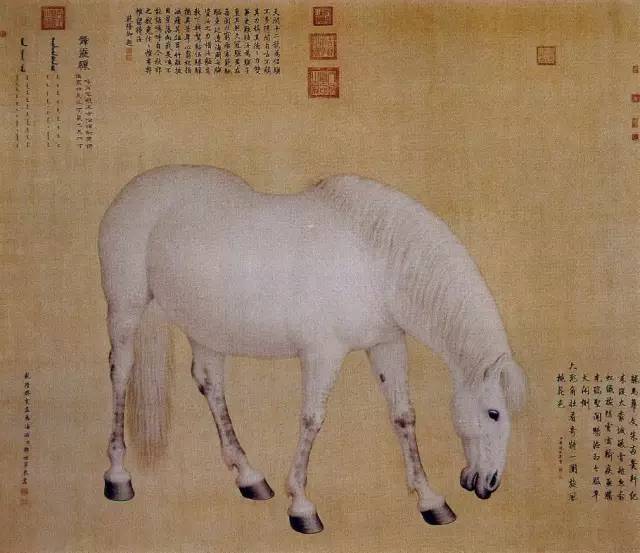 中国古今名家笔下的骏马，纵横驰骋