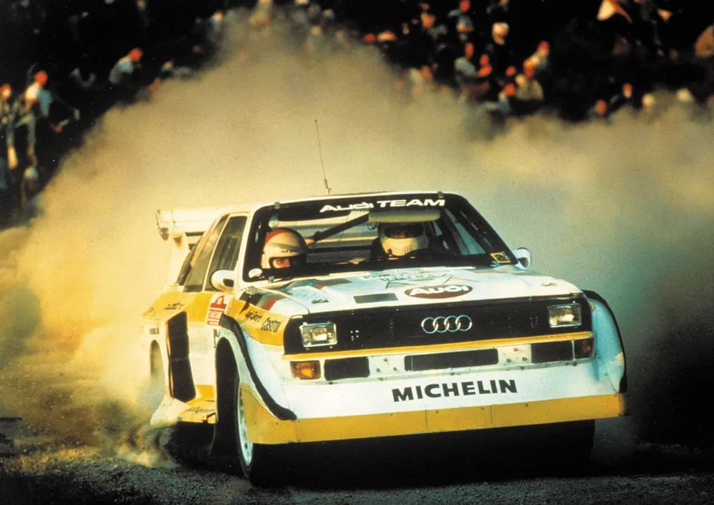 最伟大的拉力赛车之一1985 年奥迪运动 Quattro S1