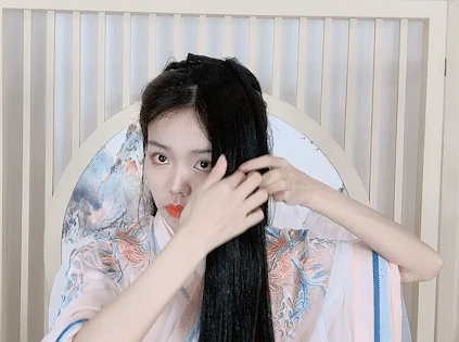 中国传统汉服发型教程