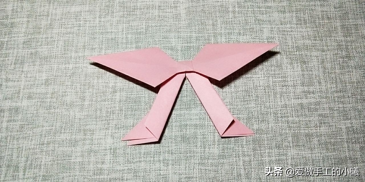 漂亮蝴蝶结贺卡手工，简单易学又别致，送人满满心意
