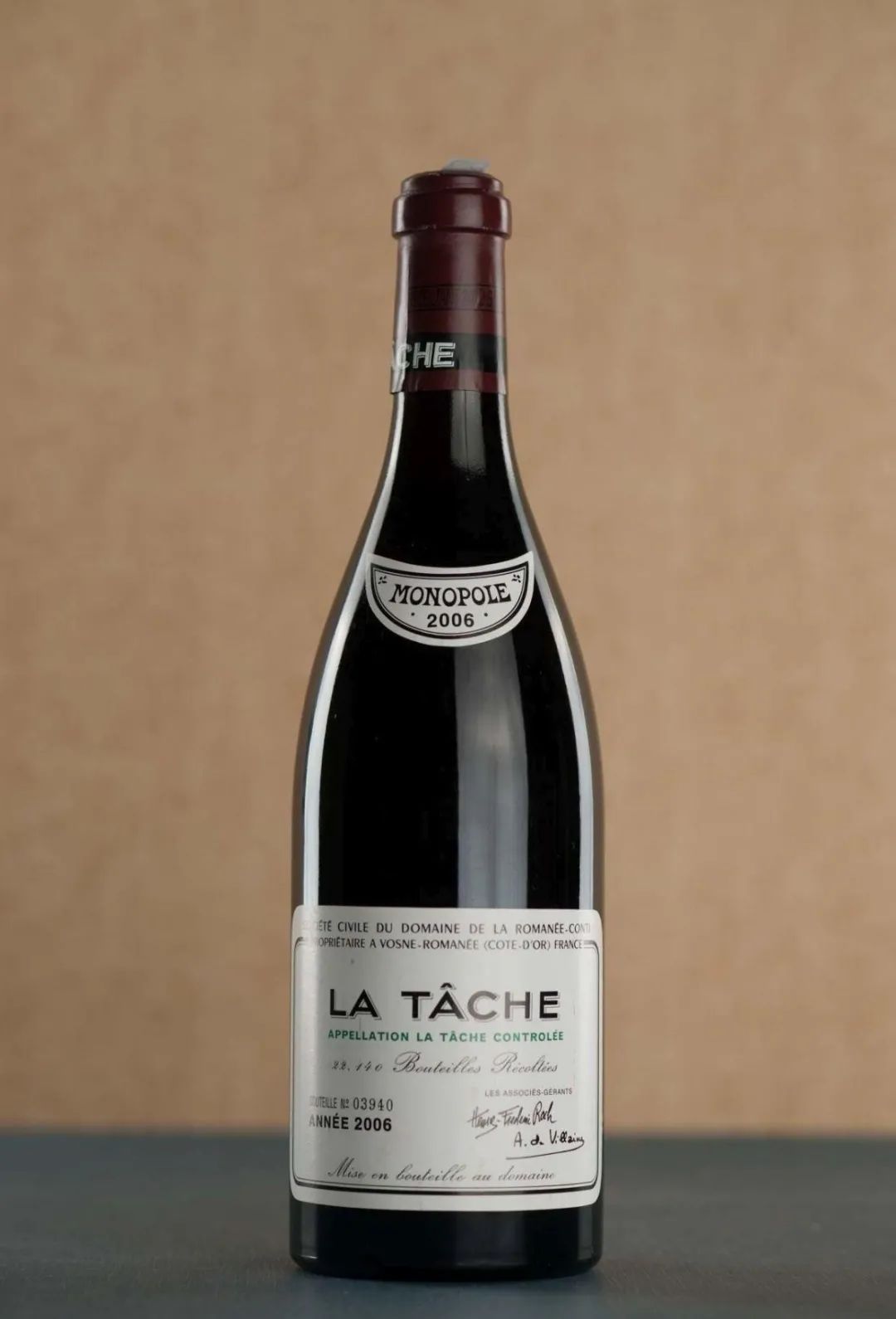 la t09che拉塔希平均年产量约为:5300瓶罗曼尼·康帝可以将黑皮诺