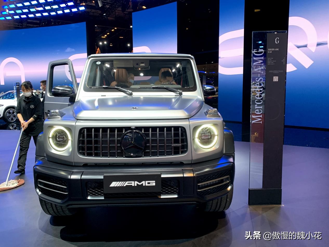 2022款“AMG G63”亮相车展，没别的毛病，就是贵