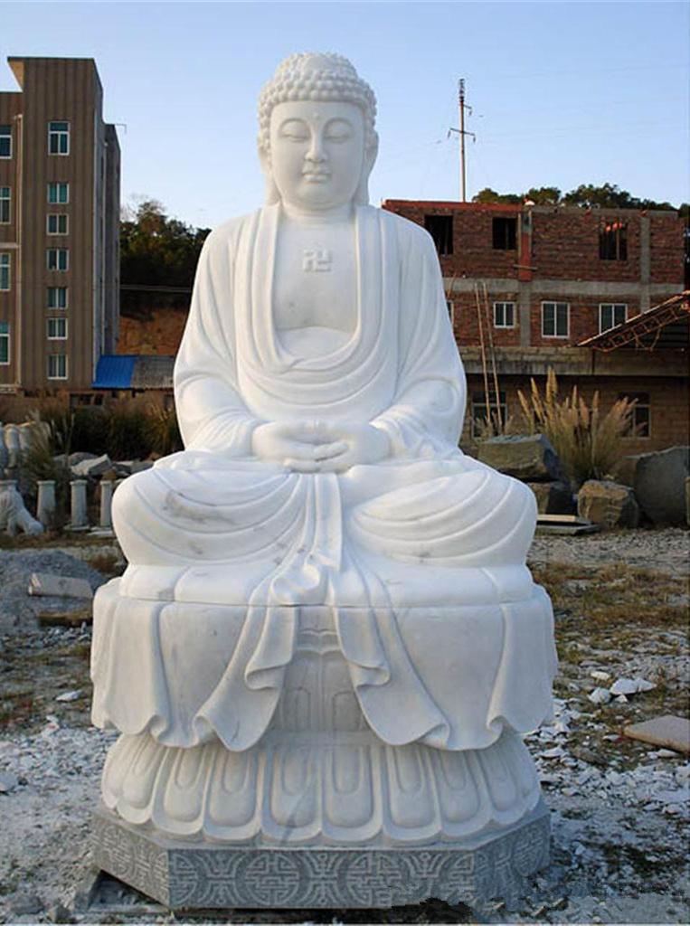 技巧｜汉白玉佛像雕刻如何清洗