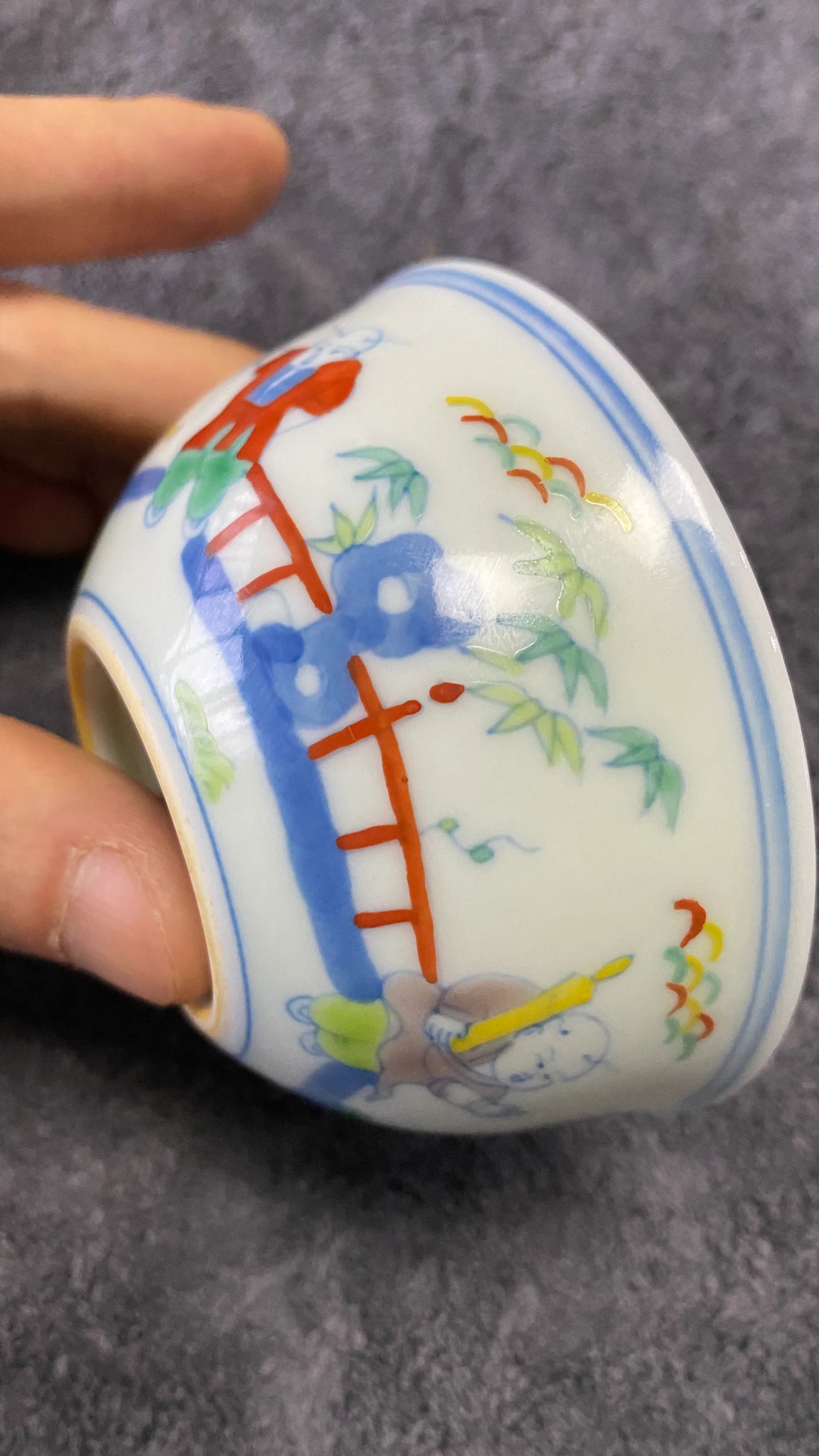 大明成化斗彩瓷器鉴定要点分享~成化真品打样!