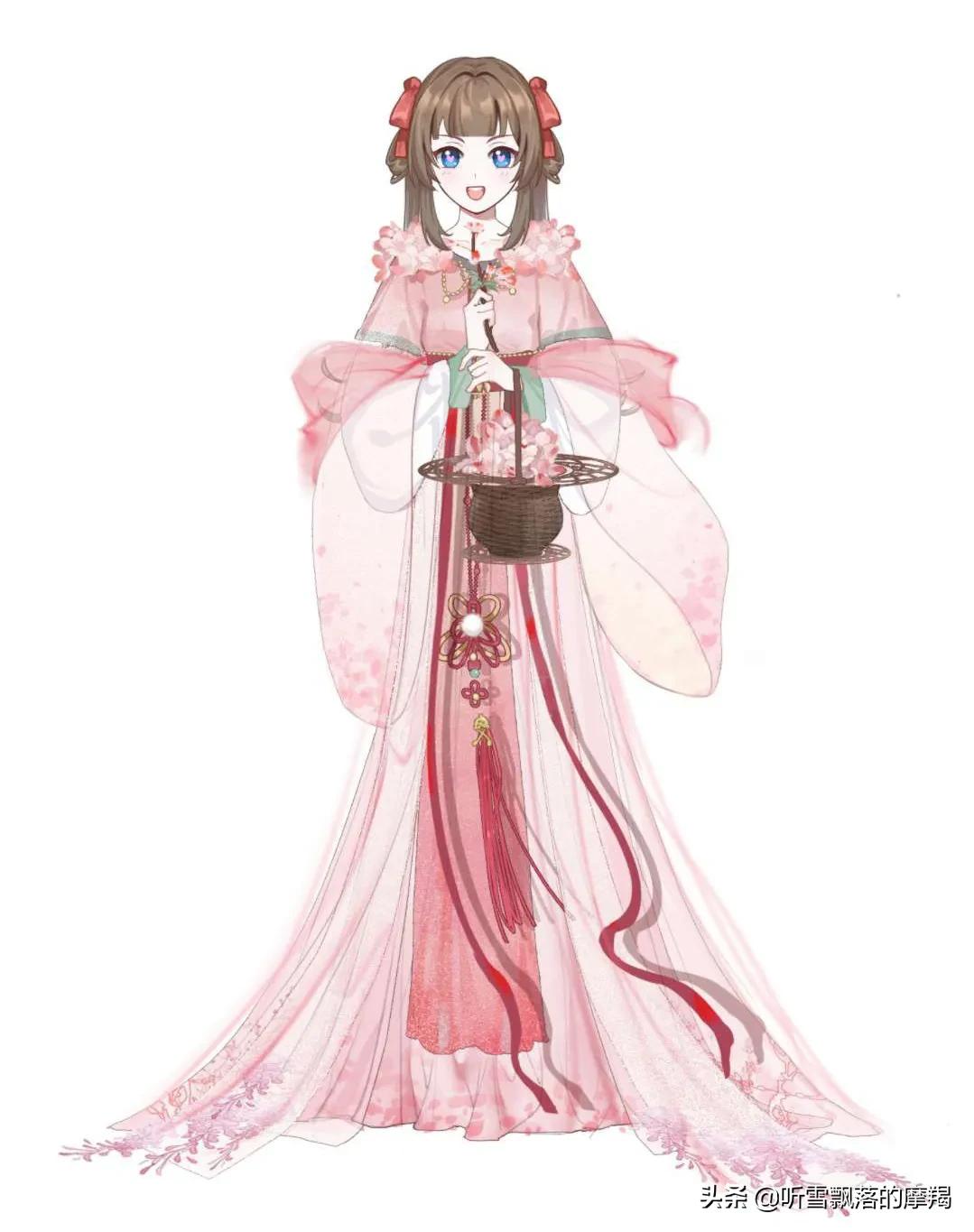 十二星座穿越成古风美女，天秤座最端庄，双鱼座最活泼