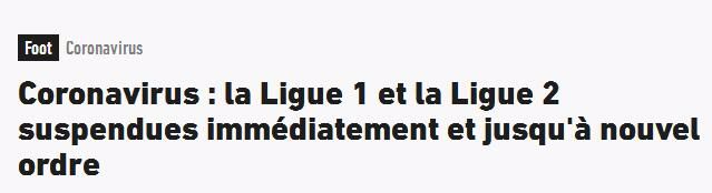 法甲什么时候开始退出五大联赛(官宣！法甲正式暂停，五大联赛全面崩盘，又一中国球员无球可踢了)