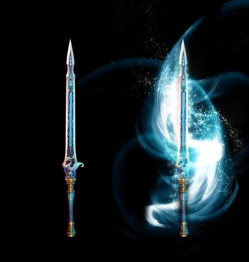 长剑武术 8 防御 5一尺长的双手剑,适合女子使用,可发出两次攻击.