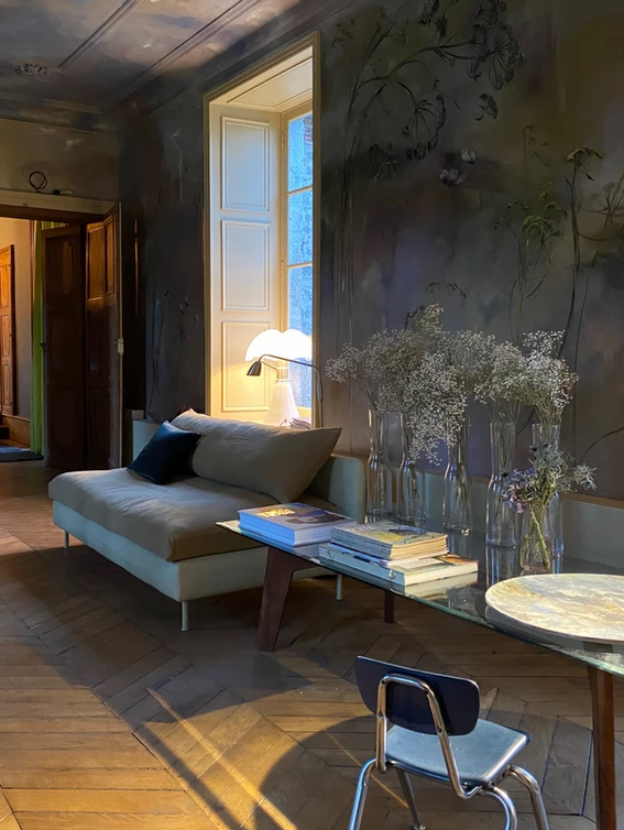 巴黎美院的天才女画家，花10年在自家的墙壁上作画，我被美哭了