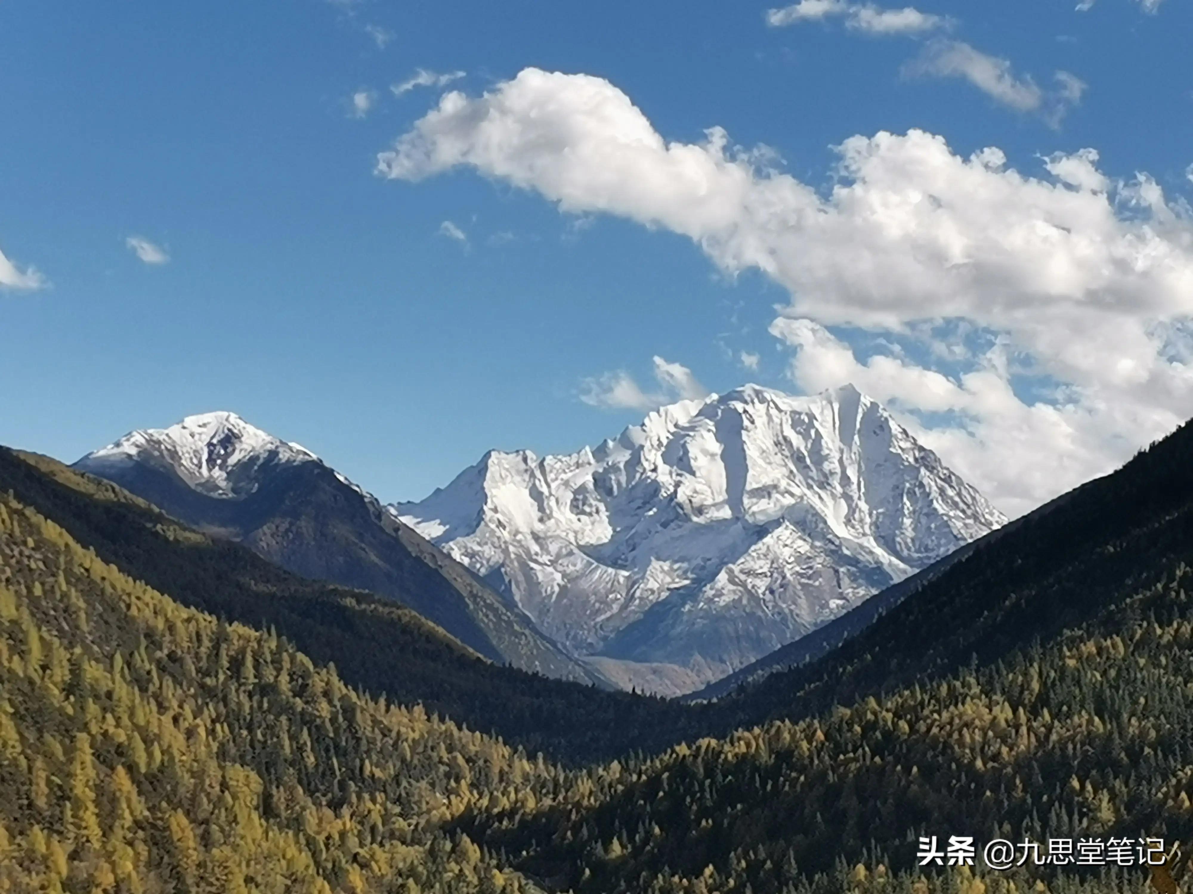 无边风景在路上；十月中下旬川西小环线，拍摄的唯美照片精选合集