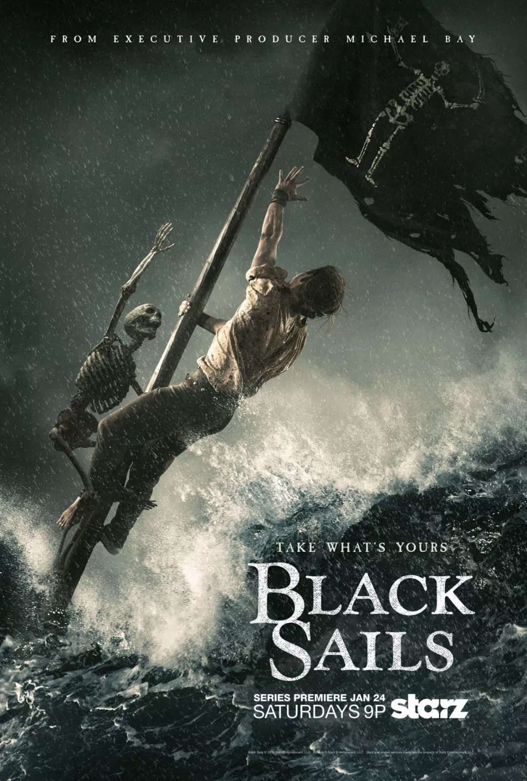 《黑帆/Black Sails》1-4季全集无删减资源 百度云高清下载图片 第1张