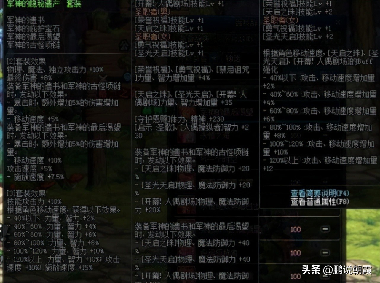 DNF：大恍惚和三角怎么选？最强套装的分界线，一般玩家达不到