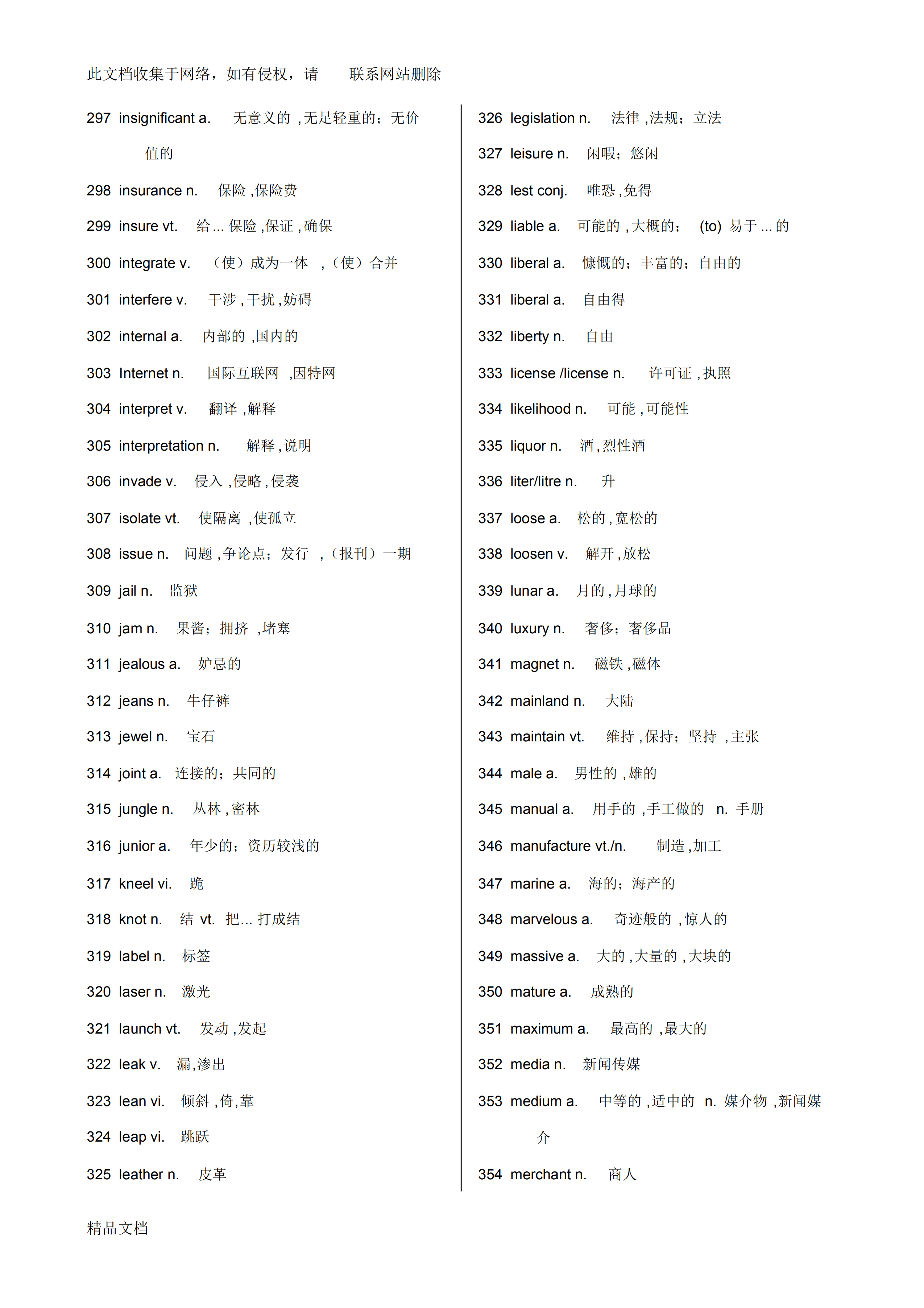 2021年高考英语晨读单词表，688个高频词，每天10分钟