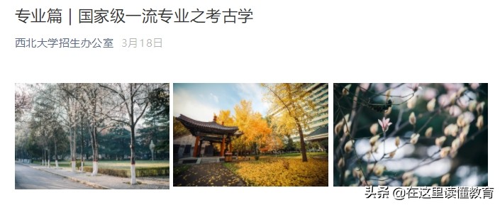 西北大学 | 国家级一流专业之考古学