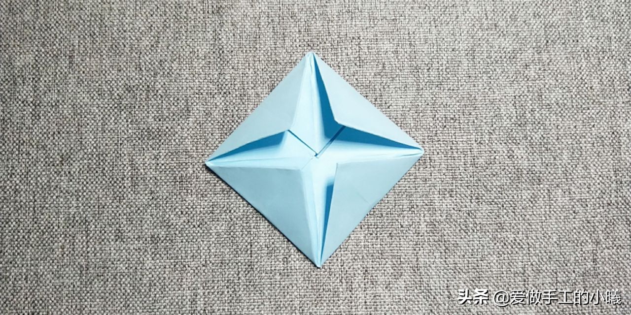 折纸教程：玫瑰花折纸图解，简单漂亮易操作，几步就完成