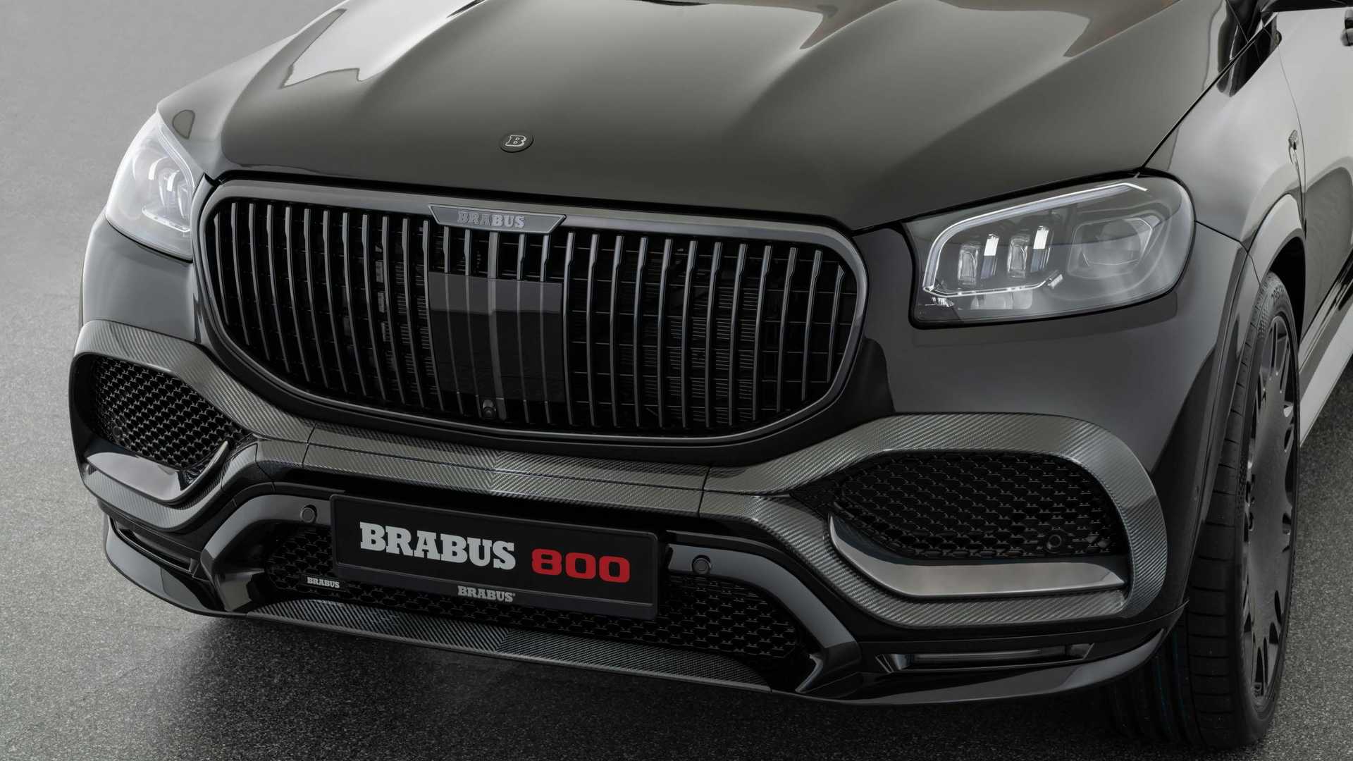 800马力的迈巴赫GLS！巴博斯再次出手奔驰旗舰SUV，24寸轮圈够狠