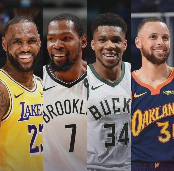 nba今年有哪些人员变动(NBA新赛季30大球星出炉！杜兰特居首，字母哥力压詹皇，哈登仅第8)