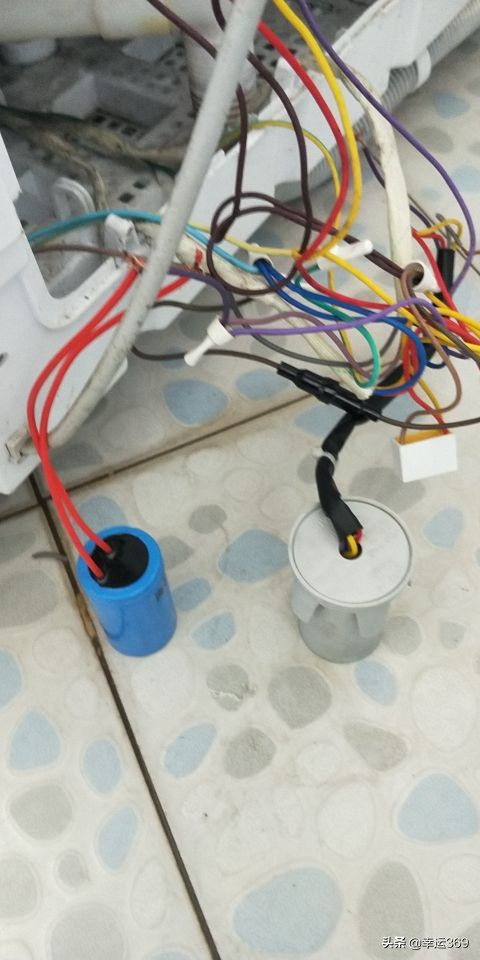 双桶洗衣机，洗涤正常，脱水无力，电机不转，我教你故障排查…