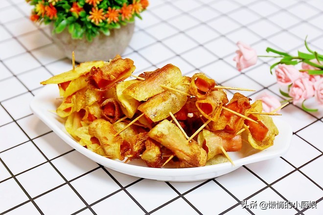 薯片火腿肠和手抓饼还可以这样做(手抓饼跟火腿肠怎么做好吃)