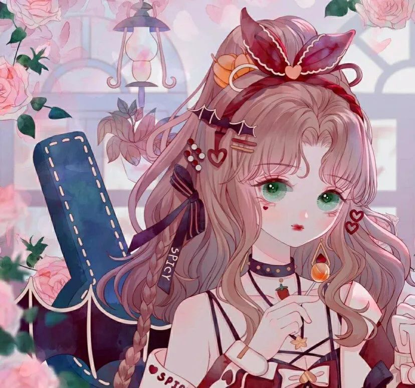 古风动漫闺蜜头像|我把风写在诗里,这字里行间也都是你