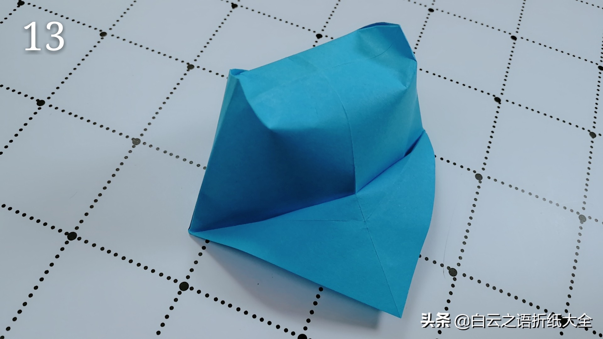 纸帽子手工制作大全(折纸太阳帽详细教程图解)